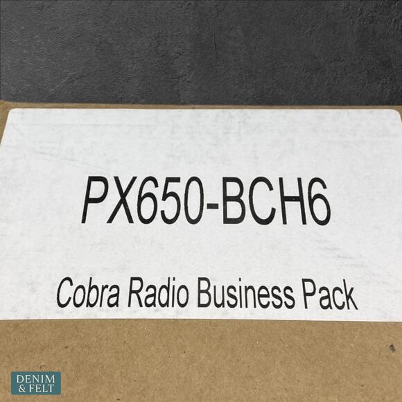 Cobra PX650 Two-Way Radio 6-Pack Walkie Talkies Long Range Rechargeable NEW - Picture 14 of 15